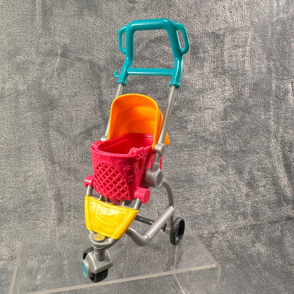 Barbie Pet‎ Stroller Expanding Double Pet Carrier 2019 Mattel GHV92 Pink